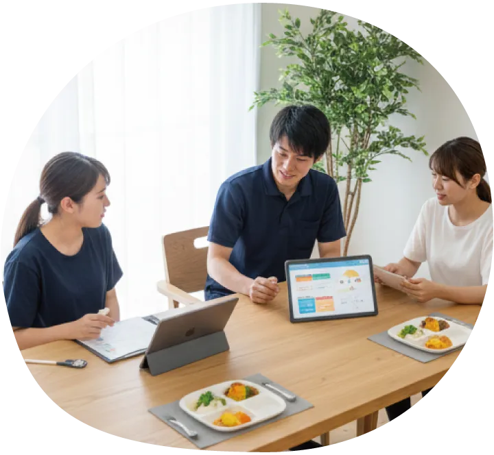 一人ひとりに合わせた生活支援